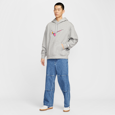 NIKE SB エニグマ（S）フード付きウェア ライトグレー Nike SB Skate Pullover Hoodie. Nike ID